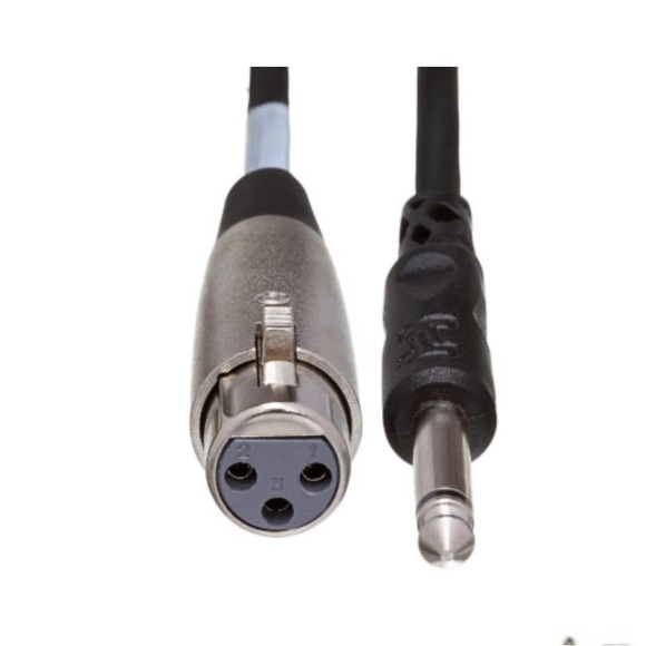 HOSA Balanced Interconnect 5ft XLR3F to 1/4 TRS STX-105F - Picture 4 of 9